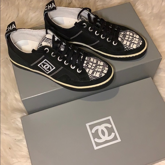 CHANEL Shoes - Like New RARE Chanel Tennis Shoes
